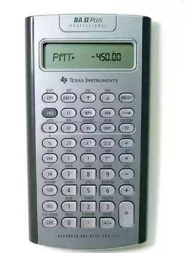 手持计算器的专业人士